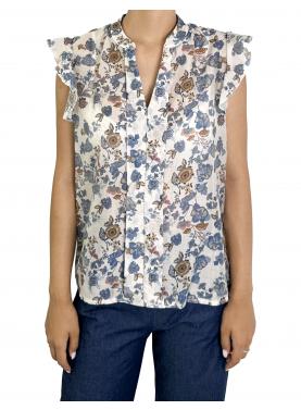 Blusa fantasia con volant